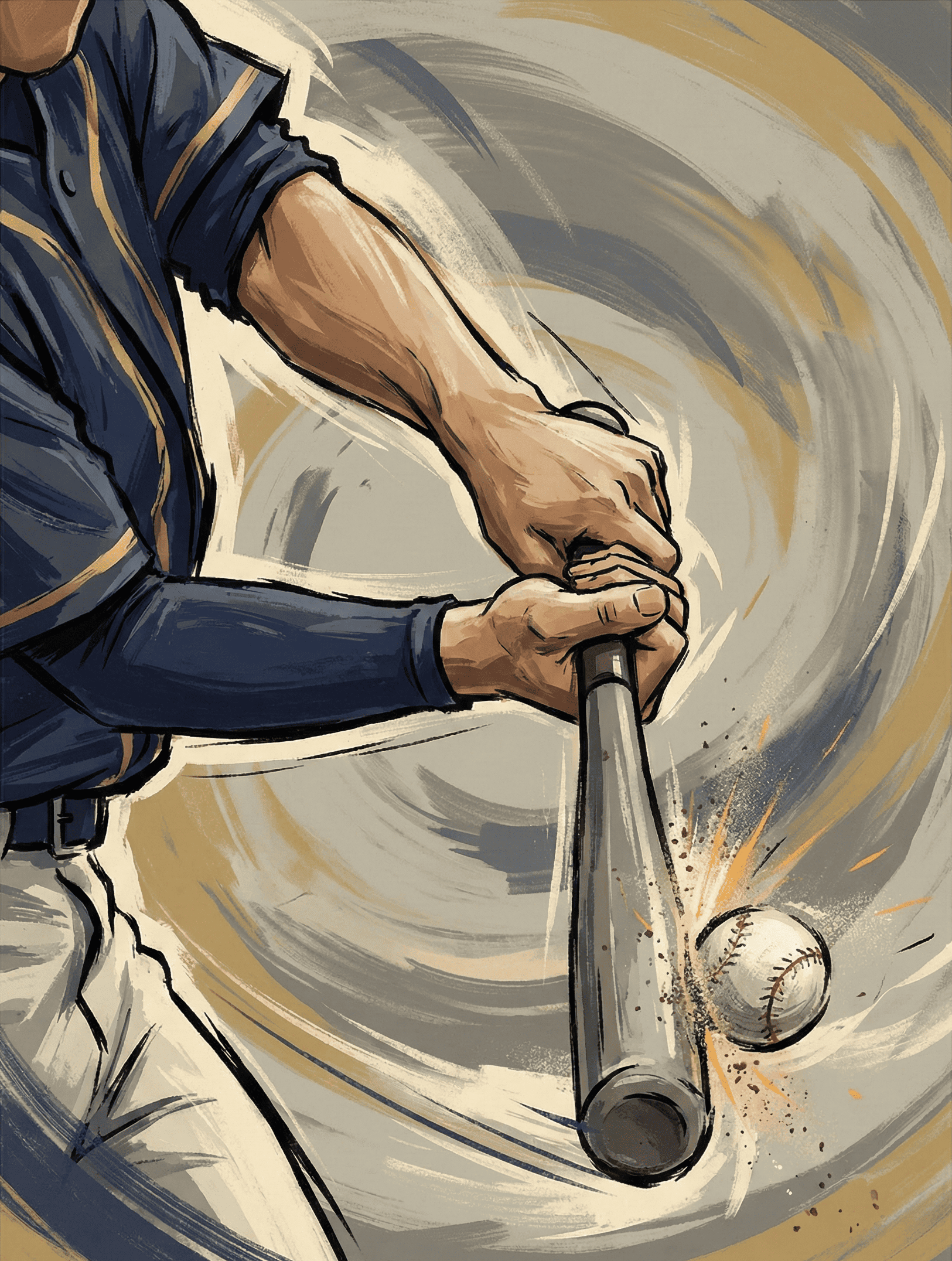 粘りのセカンド